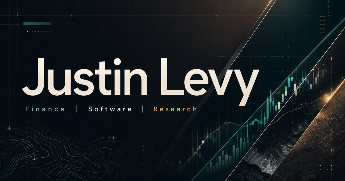 Justin Levy | Capital Markets and Code